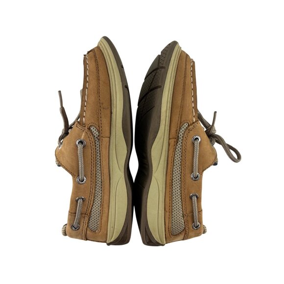 Sperry Top-Sider Kids Lanyard Loafer Boat Shoes Boys Size US 2 M Tan Leather - Picture 9 of 11